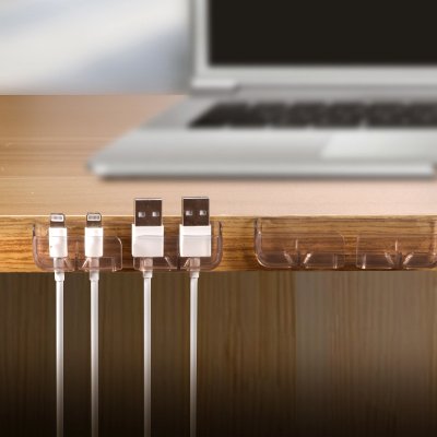 【裝收納器】充電線神器-手機支架電線固定器 (3個) 商品圖片 1