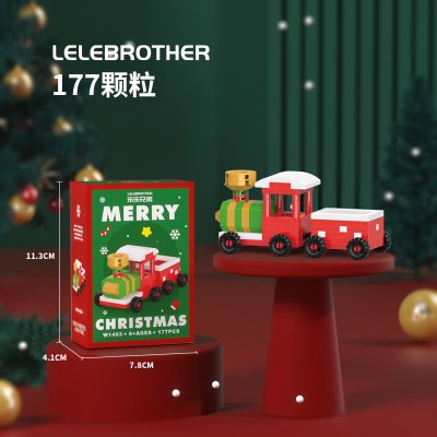 【聖誕限定】造型積木 聖誕益智拼裝DIY 商品圖片 6