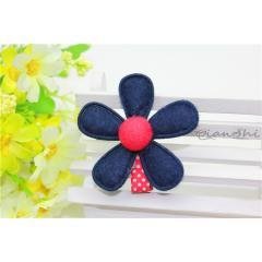 【毛料材質】花朵髮夾 - 秋冬兒童髮飾 商品圖片 3