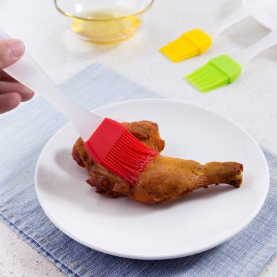 【矽膠材質】不掉毛油刷 - 燒烤醬料烘焙工具 商品圖片 1