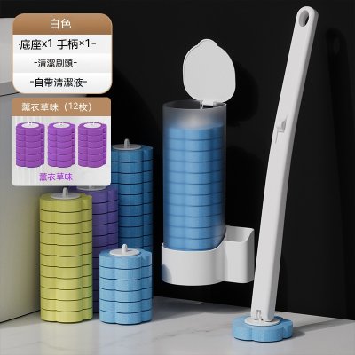【拋棄式馬桶刷】壁掛海綿刷-一次性浴室清潔 商品圖片 7