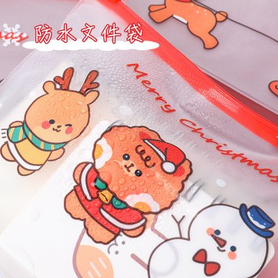 【聖誕主題】指環文件袋 - 透明收納袋 商品圖片 3