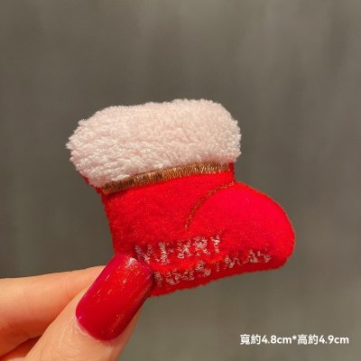 【立體聖誕胸針】多款造型別針-聖誕老人雪人 商品圖片 6