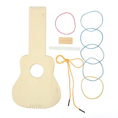 【木質吉他】DIY塗鴉材料包-音樂創意玩具 商品圖片 3