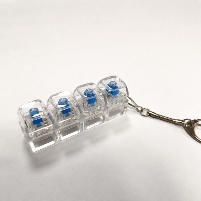 迷你機械鍵盤按鍵解壓玩具鑰匙圈