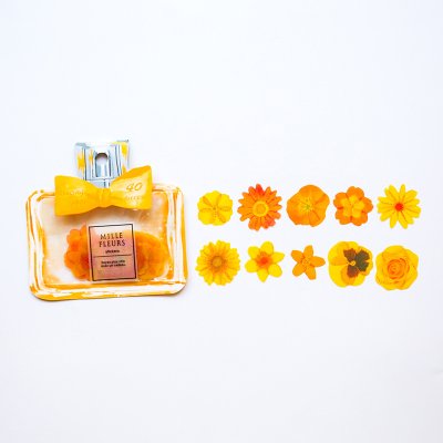 【精緻蝴蝶結】花瓣貼紙組 - 手帳香水瓶裝飾 商品圖片 7
