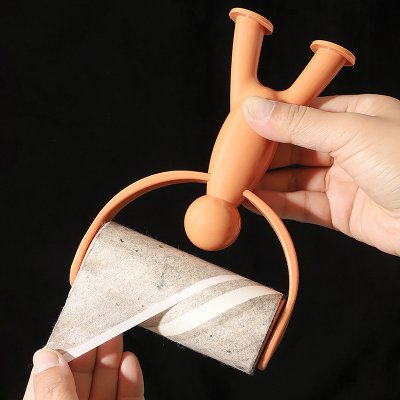 【除毛神器】人形滾筒黏毛器-可撕式衣物除毛 商品圖片 4