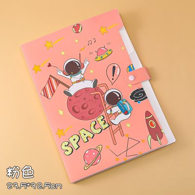 【太空人風琴夾】5格 - A4試卷分類收納 商品圖片 7