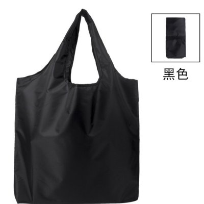 環保購物手提袋 鬆緊帶收納 可折疊便攜買菜折疊包 大容量滌淪布購物袋 商品圖片 10