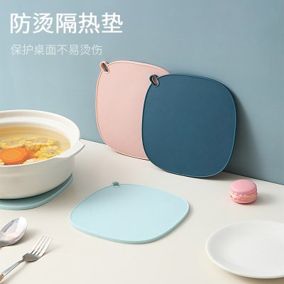 【北歐矽膠墊】簡約隔熱-耐高溫防燙鍋杯墊