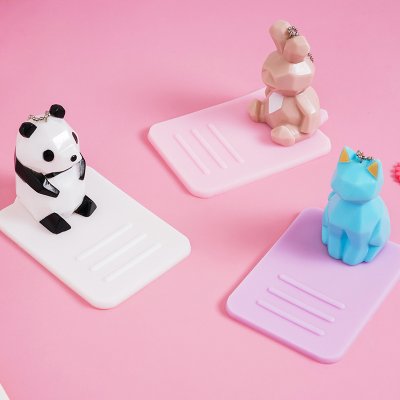 【萌趣動物】手機支架-幾何造型桌面架 商品圖片 3