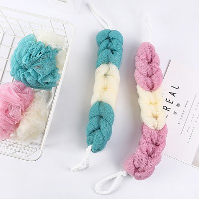 【雙色組合】搓澡浴球浴條 - 洗澡必備神器 商品圖片 2