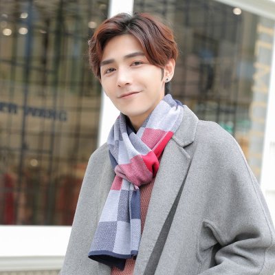【冬季保暖】時尚彩色方格圍巾 - 仿羊絨柔軟保暖圍巾 商品圖片 3