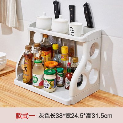 【雙層收納】廚房多功能置物架-刀具調料架 商品圖片 8