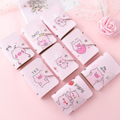 【粉色小豬】防消磁卡包 - 20位大容量收納 商品圖片 3