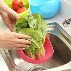 【雙層設計】瀝水籃 - 洗菜洗米多功能盆 商品圖片 3