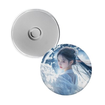 客製圓形冰箱貼｜企業LOGO紀念磁貼 37–75mm