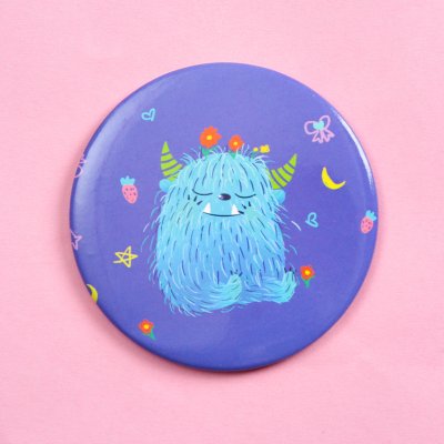 【迷你便攜】隨身補妝小圓鏡客製印刷 - 精緻化妝鏡禮品 商品圖片 6