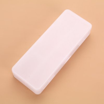 【雙層磨砂盒】透明鉛筆盒-簡約北歐風文具收納 商品圖片 7