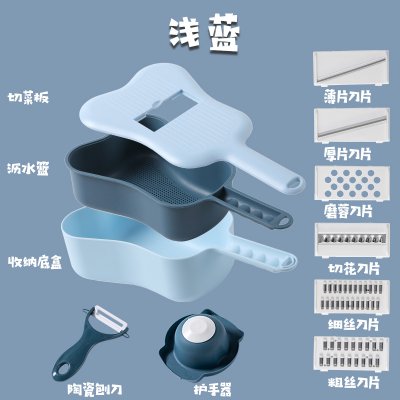 【烏克麗麗造型】多功能切菜器-創意廚房神器 商品圖片 7