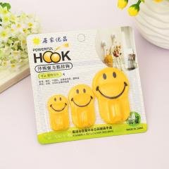 【笑臉造型】無痕掛鉤 - 強力黏貼掛勾 (3入) 商品圖片 3