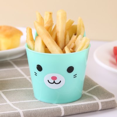 【趣味餐具】動物造型零食杯-創意水果薯條點心杯 商品圖片 5
