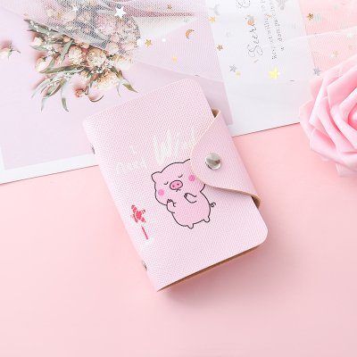 【粉色小豬】防消磁卡包 - 20位大容量收納 商品圖片 9