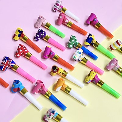 【糖果色吹捲】派對小喇叭-多色口哨生日派對玩具 商品圖片 4