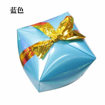 【節慶裝飾】立體禮盒造型鋁箔氣球 - 聖誕派對佈置 商品圖片 4