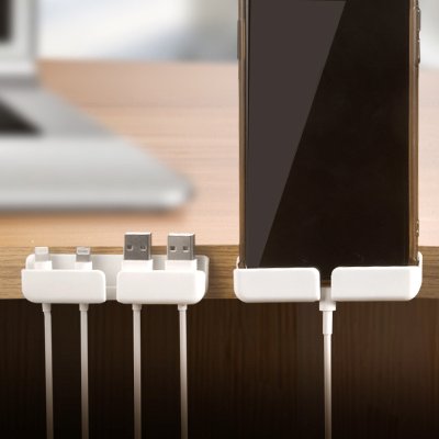 【裝收納器】充電線神器-手機支架電線固定器 (3個) 商品圖片 2