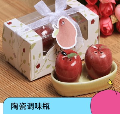 【歐式陶瓷調味瓶】套裝調料罐-婚禮創意禮品