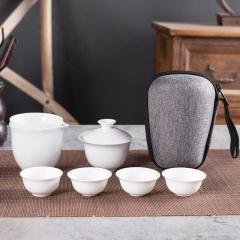 【隨身茶具套組】旅行茶具-陶瓷杯創意禮品 商品圖片 4