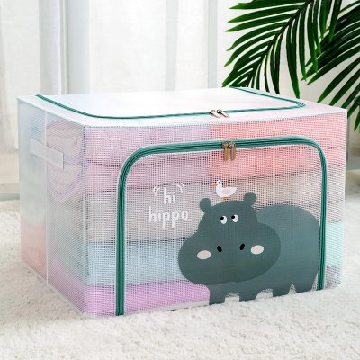 【鋼架收納箱】動物造型-大號摺疊搬家收納神器 商品圖片 7