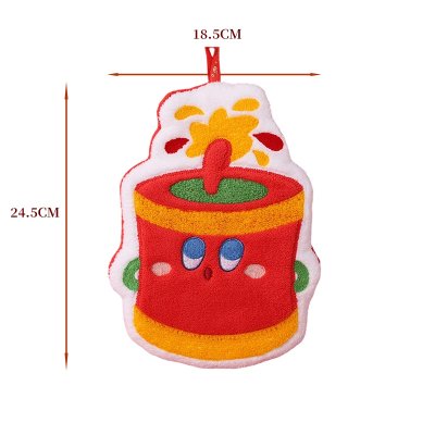 【創意擦手巾】新年珊瑚絨懸掛式擦手巾 商品圖片 6