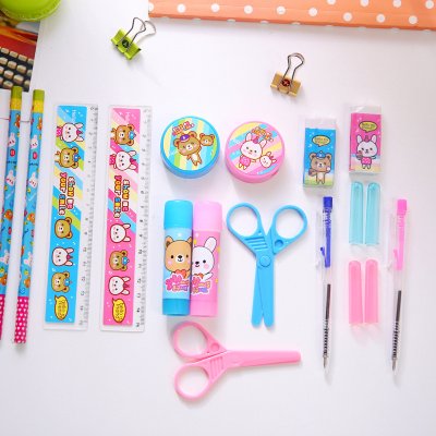 【兔子圖案】文具組合 - 小學生獎品禮盒 商品圖片 3