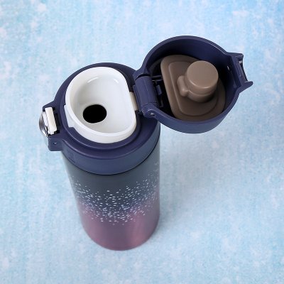 【漸層星空】500ML彈跳保溫杯-時尚環保水瓶 商品圖片 3