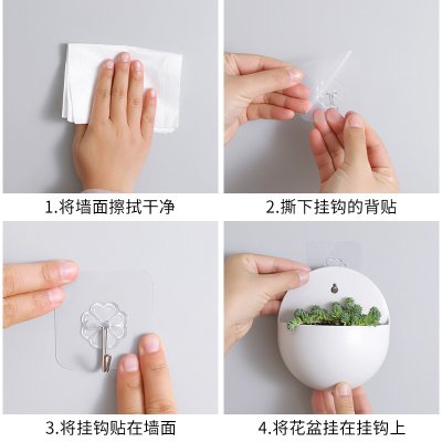 【壁掛花盆】立體綠化裝飾盆-多肉植物專用 商品圖片 4