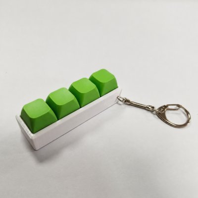 迷你機械鍵盤按鍵解壓玩具鑰匙圈