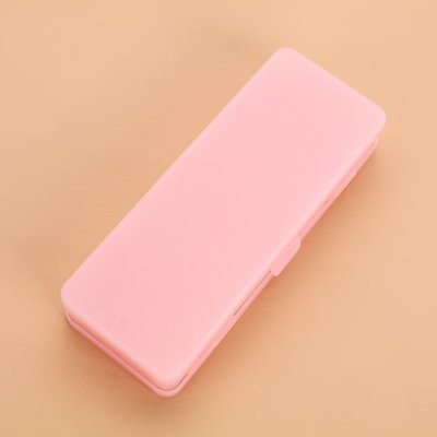 【雙層磨砂盒】透明鉛筆盒-簡約北歐風文具收納 商品圖片 6