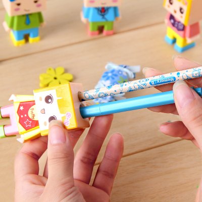 【雙孔削筆】可愛小人削筆器 - DIY創意設計 商品圖片 2