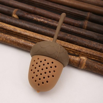 【創意茶具】松果橡子泡茶器-矽膠茶葉過濾器 商品圖片 3