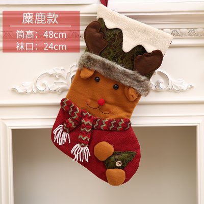 【溫馨禮物】聖誕老人雪人造型襪 - 裝飾禮品兩用袋 商品圖片 7