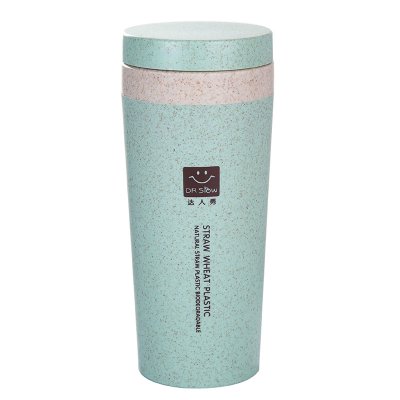 【小麥秸稈】雙層隔熱杯300ml - 環保無毒 商品圖片 6
