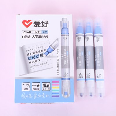 【雙頭可擦】螢光記號筆組-重點標記學習利器 商品圖片 5