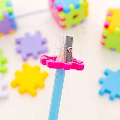 【魔方造型】雙孔削筆器-粗細筆通用 商品圖片 4