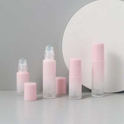 【漸變粉滾珠瓶】分裝瓶-5ml10ml香水精油便攜瓶 商品圖片 3