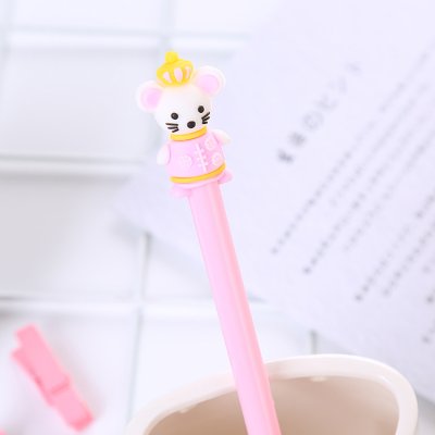 【老鼠造型】矽膠中性筆-可愛辦公文具 商品圖片 6