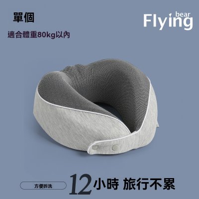 【記憶棉材質】人體工學U型護頸枕 - 旅行午睡神器 商品圖片 4