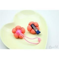【立體花朵】兒童髮圈 - 韓版糖果色髮飾 商品圖片 1