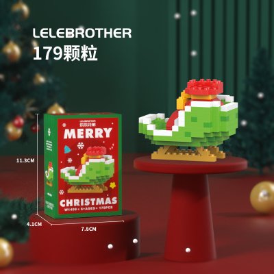 【聖誕限定】造型積木 聖誕益智拼裝DIY 商品圖片 9